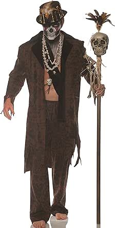 Underwraps Men S Witch Doctor Adult Sized Costumes Brown One Amazon