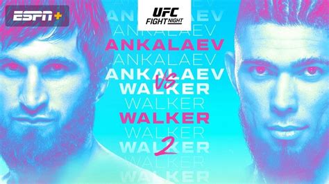 The MMA Analysis UFC On ESPN 92 Ankalaev Vs Walker 2 Preview YouTube