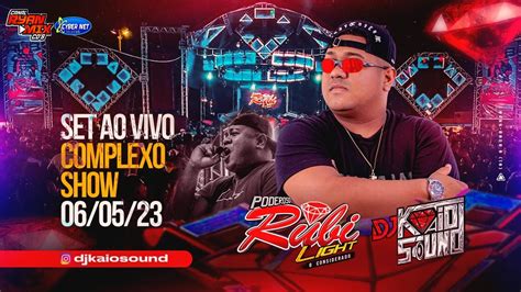 Cd Ao Vivo Poderoso Rubi Light No Complexo Show Em Sta Barbara