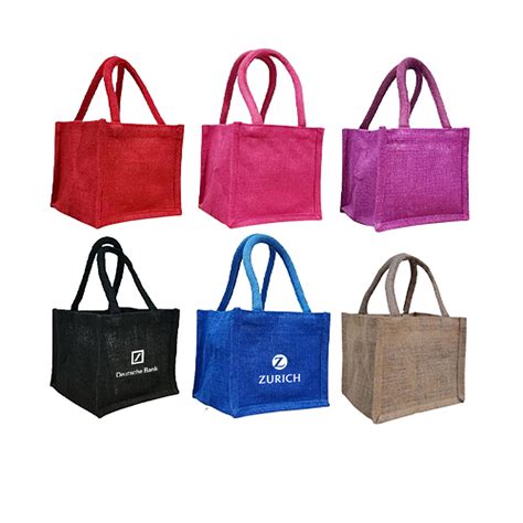 Custom Print Jute Bag Personalized Eco Friendly Tote Bags