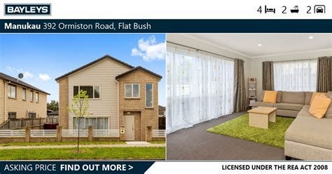 Residential Asking Price NZ 979 000 392 Ormiston Road Flat Bush