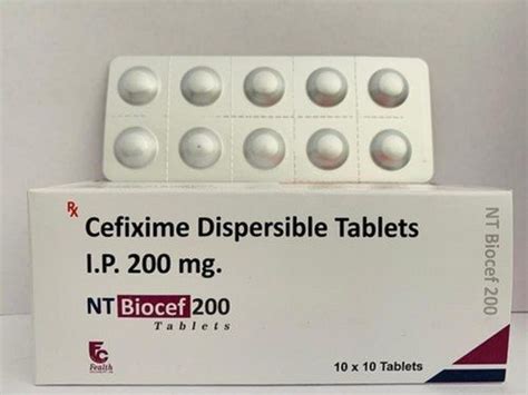 Cefixime Mg Antibiotic Dispersible Tablets Ip Expiration Date