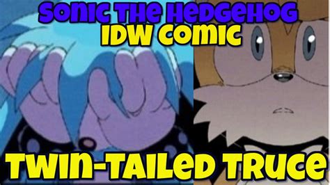 Sonic The Hedgehog Idw Comics Issue Twin Tailed Truce Comic