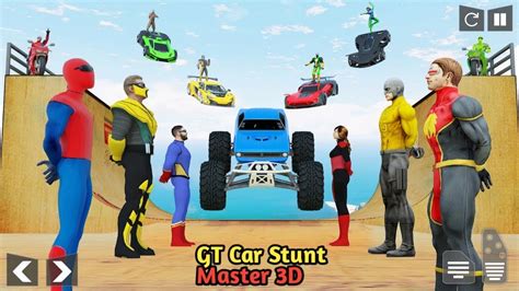 Gt Car Stunt Master D Fps Youtube