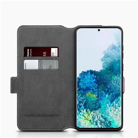 Samsung Galaxy S20 Plus S20 Hoesje Mobydefend Slim Fit Extra Dunne Bookcase Paars