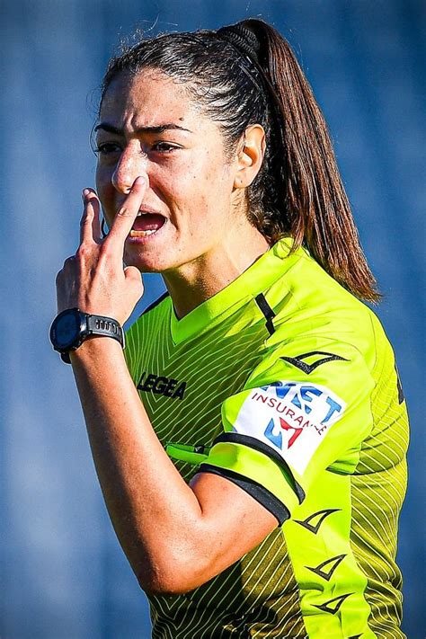 Maria Sole Ferrieri Caputi Will Become The First Female Referee In The