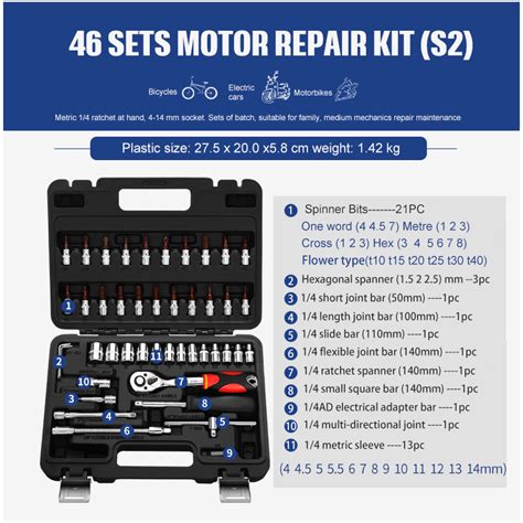 Socket Ratchet Wrench Set Repair Tools – automotool.com