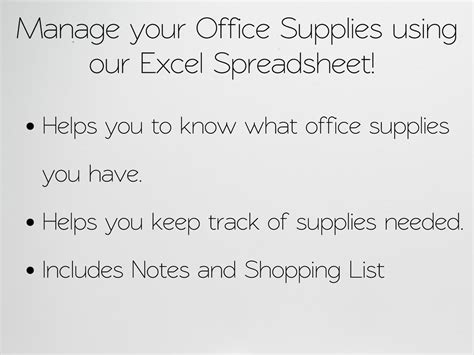 Office Supplies Checklist Business Office Supplies Checklist Template Excel Spreadsheet Office