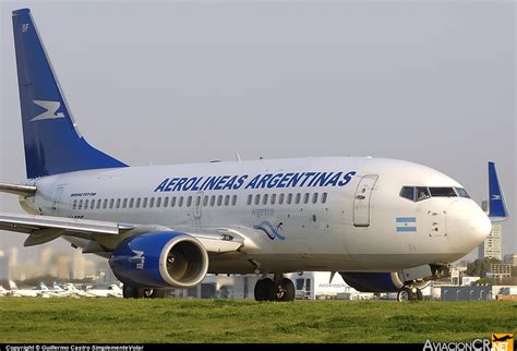 Lv Cbf Aerolineas Argentinas Boeing N Aviacioncr Net