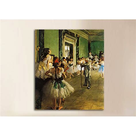 Painting The Dance Lesson Edgar Degas The Dance Lesson Print On