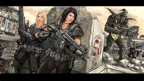 Vigilance Sisters In Arms By Thedrowningearth On Deviantart