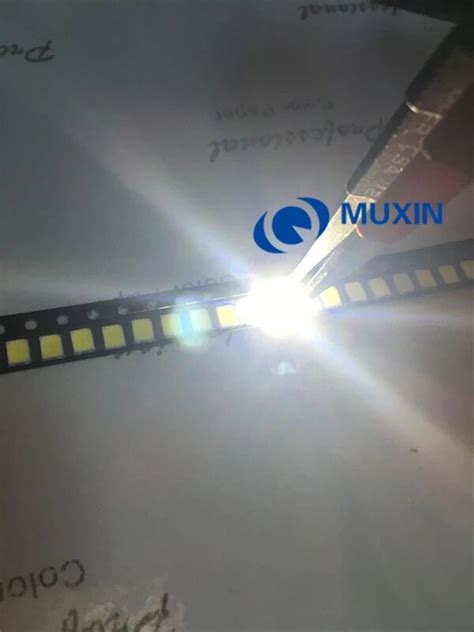 Pcs Led Smd Chip White Ma W Lm Smd Led Light