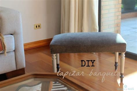 Decora Y Adora DIY Como Tapizar Banqueta Banquetas Proyectos De