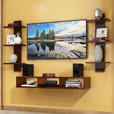 Wall Mounted Tv Unit Buy Wall Mounted Tv Unit Online At Best Prices In India