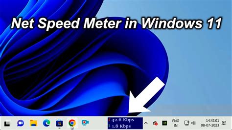 Net Speed Meter In Windows 11 Net Speed Meter How To Set Internet