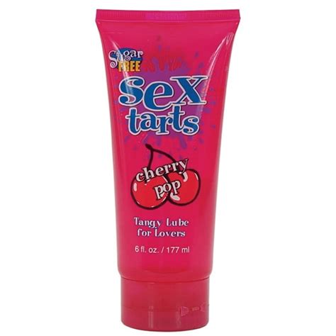 Sex Tarts Lube Cherry Pop 6 Fl Oz 177ml Tube