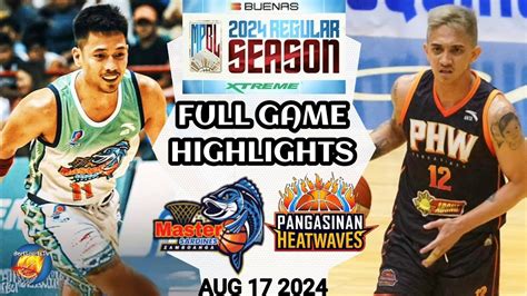 Wild Ending Mpbl Highlights Pangasinan Vs Zamboanga August