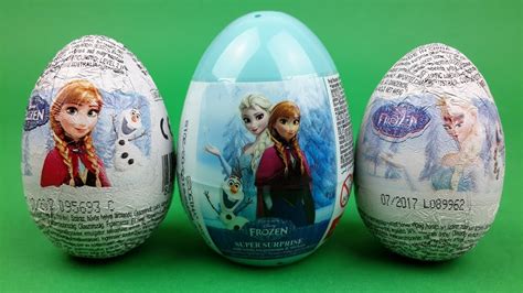 Disney Frozen Elsa And Anna Surprise Eggs Opening Elsa And Anna