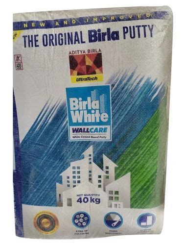 Birla White Wall Care Putty Packaging Size 40 KG At Rs 680 Bag In Ranchi