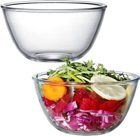 Amazon Nutriups Small Glass Mixing Bowls Borosilicate In Glass