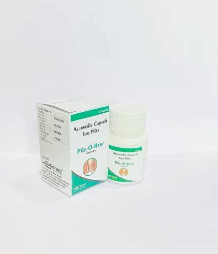 Ayurvedic Capsules For Piles At Rs Bottle Herbal Capsules In