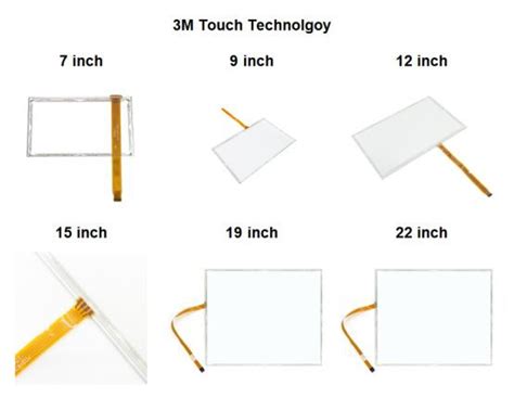 China Customized 3M Surface Capacitive Touch Screen98 0003 3223 1