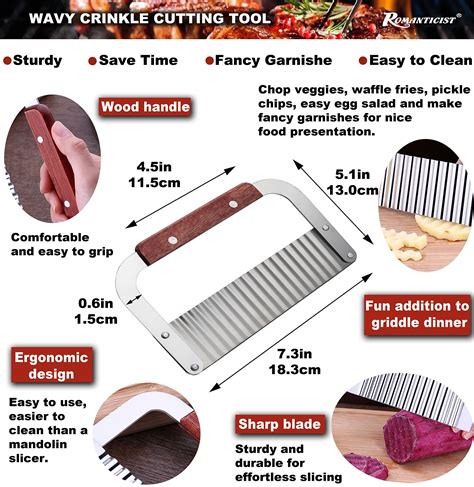 ROMANTICIST 8Pc Professional BBQ Griddle Accessories Kit In Gift Box