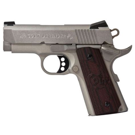 Colt Defender 45 Acp Pistol Brushed Stainless Palmetto State Armory