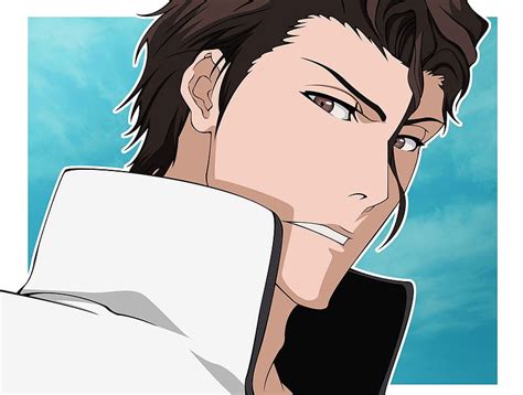 Aizen Blanqueador Fan Art Ma Ana Anime Pixiv Vectores Fondo De