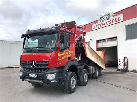 Camion Benne Mercedes Benz Arocs X Retarder Big Axle