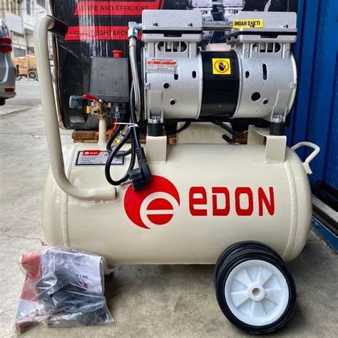 Jual EDON ED550 25L KOMPRESOR ANGIN OILLESS COMPRESSOR SILENT 3 4 HP 25