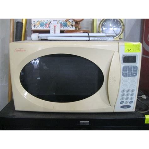 Sunbeam Microwave Oven Dodds Auction