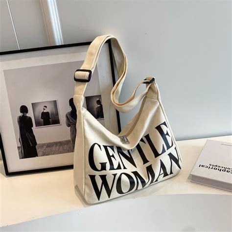 ANEMONE Gentlewoman Canvas Bag Thai Gentle Woman Portable Shoulder