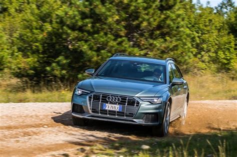 Audi A6 Allroad Quattro Station Wagon On The Road Auto It