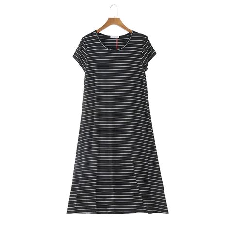 Striped Pregnancy Dresses Maternity Clothes For Pregnant Women Short