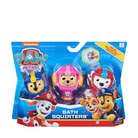 Paw Patrol Bath Squirters Duty Free Bestvalue