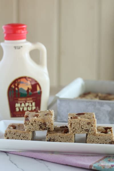 Maple Syrup Bars Vertical Bakepedia