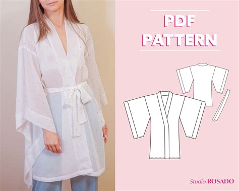 Kimono Pattern Free Learn How To Sew A Very Comfortable And Feminine