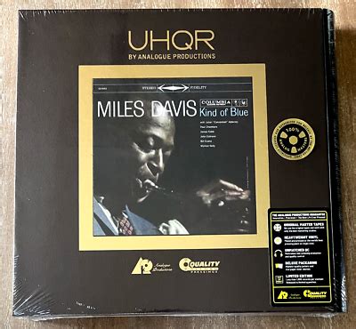 Miles Davis Kind Of Blue UHQR 45rpm Clarity Vinyl 2xlp Analogue