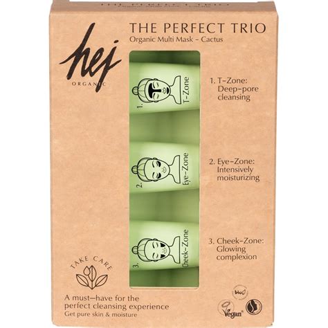 Masks Perfect Trio Multi Mask Hej Organic Comprare Online Parfumdreams