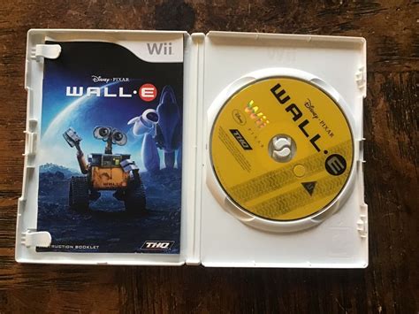 Disney Pixar Wall E Nintendo Wii Uk Boxed Complete Hologram Sleeve