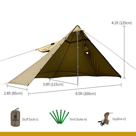 Onetigris Tentsformer Raincoat Bushcraft Poncho Tent Multiuse