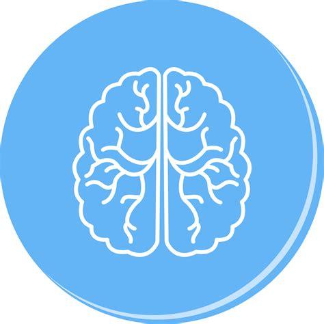 Brain Vector Icon 19955404 Vector Art At Vecteezy
