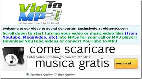 Come Scaricare Musica Gratis E Senza Programmi Da YouTube YouTube