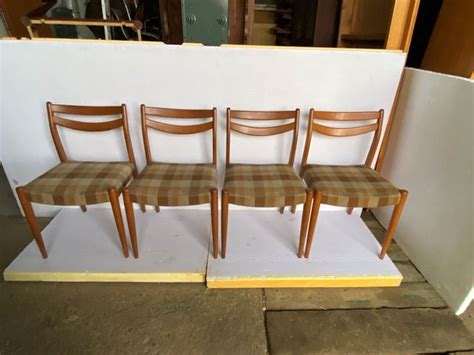 Scandinavian Style Chairs 1960 Set Of 4 For Sale At Pamono