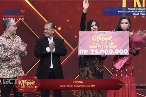 Jingga Sabet Gelar Juara Kontes Ambyar Indonesia