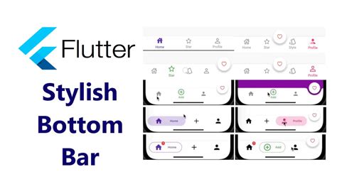 A Flutter Collection Of Stylish Bottom Navigation Bars Like Animated