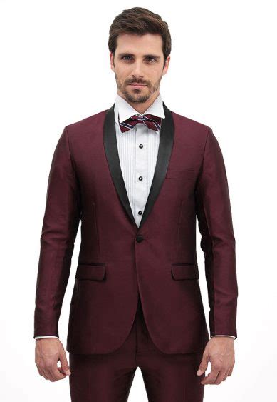 Terno Para Casamento Terno Slim Fit Red Dahlia Via Santony Marsala