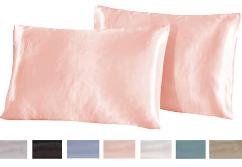 Satin Radiance Soft Silky Satin Sheets Solid Color Deep Pocket Queen