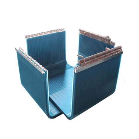 Copper Tube Aluminum Fin Air Cooled Condenser Coowor